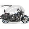 Finale di scarico per Harley-Davidson Softail Heritage Classic '07-'16 Ironead cromo coppia - Foto 3