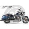 Finale di scarico per Harley-Davidson Touring Road King '06-'16 Ironead nero coppia - Foto 2