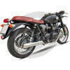 Finale di scarico per Triumph Bonneville 865 i.e. Ironhead cromo coppia - Foto 2