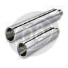 Impianto di scarico per Triumph Bonneville 900 i.e. Ironhead 2 in 2 cromo - Foto 3