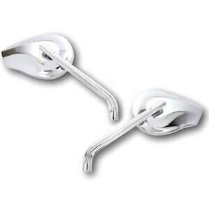 Specchietto retrovisore Highsider Phoenix cromo coppia