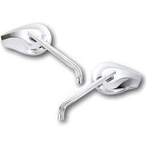 Specchietto retrovisore Highsider Phoenix cromo coppia