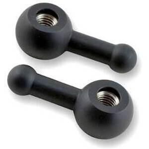 Supporto adattatore frecce per Harley-Davidson Sportster \'01- anteriore M8 nero