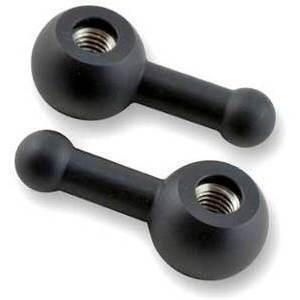 Supporto adattatore frecce per Harley-Davidson Sportster '01- anteriore M8 nero