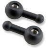 Supporto adattatore frecce per Harley-Davidson Sportster '01- anteriore M8 nero