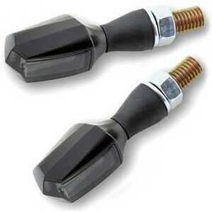 Led winkers Block black matt smoked pair