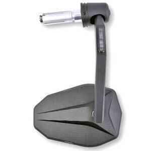 Specchietto retrovisore bar-end Highsider Victory-X con freccia nero