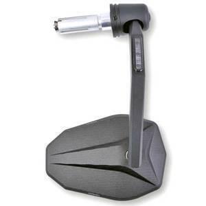 Specchietto retrovisore bar-end Highsider Victory-X con freccia nero