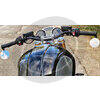 Specchietto retrovisore bar-end Motogadget M-View Spy senza vetro nero - Foto 3