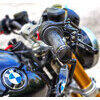 Specchietto retrovisore bar-end Motogadget M-View Spy senza vetro nero - Foto 2