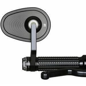 Specchietto retrovisore bar-end Motogadget M-View Road senza vetro nero