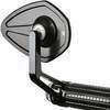 Specchietto retrovisore bar-end Motogadget M-View Flight senza vetro nero