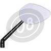 Specchietto retrovisore reversibile Motogadget M-View Sport senza vetro nero - Foto 2