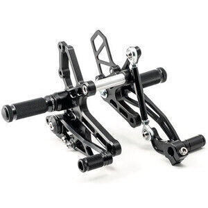 Kit pedane arretrate per Honda CBR 900 RR \'98-\'99 LSL nero