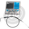 Cavo gas per Harley-Davidson XL 1200 '99-'06 Drag Specialties chiusura - Foto 2