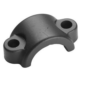 Collare fissaggio comando frizione 22mm Tommaselli nero