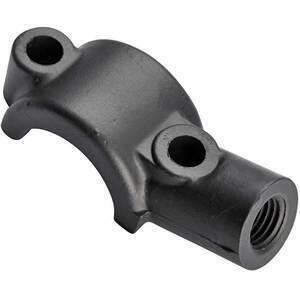 Collare fissaggio comando frizione 22mm Tommaselli nero portaspecchietto
