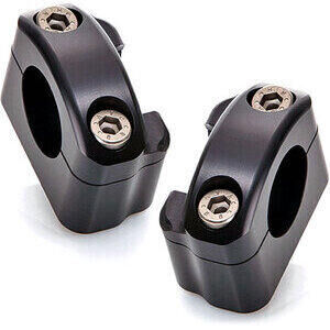 Riser per Suzuki GSF 600 manubrio 28.5mm LSL +25mm nero coppia