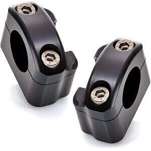 Riser per Suzuki GSF 600 manubrio 28.5mm LSL +25mm nero coppia