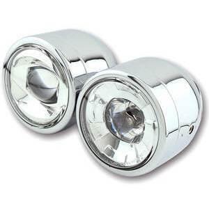Faro anteriore 3.5'' Twin full led cromo