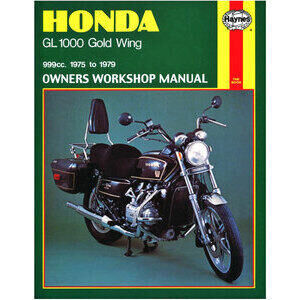 Workshop manual Honda GL 1000 Goldwing