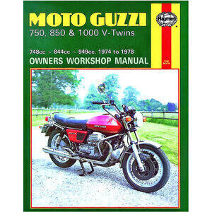 Werkstatthandbuch Moto Guzzi 750-1000 \'74-\'78