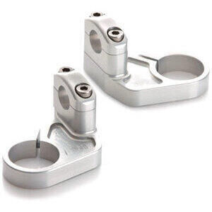 Piastra forcella per Honda VFR 800 F kit Superbike LSL grigio