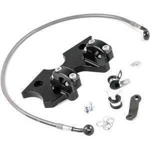 Piastra forcella per Yamaha XJ 600 kit Superbike LSL nero