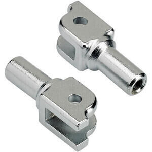 Footpeg joints Harley-Davidson Softail \'18- Biltwell chrome pair