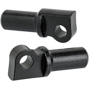 Footpeg joints Harley-Davidson Biltwell black pair