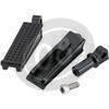 Pedalino poggiapiedi per Harley-Davidson BiltWell Sanderson nero coppia - Foto 5