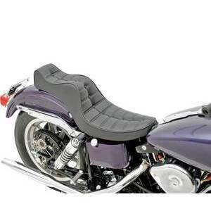 Sella completa per Harley-Davidson Shovelhead '58-'84 Drag Specialties Mini King&Queen biposto