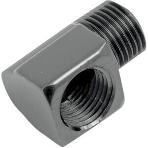 Raccordo serbatoio 90° maschio- femmina 1/8'' NPT nero
