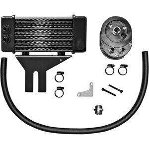 Radiatore olio motore per Harley-Davidson Dyna '99-'17 cromo
