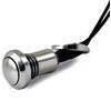 Pulsante a vite 12mm inox