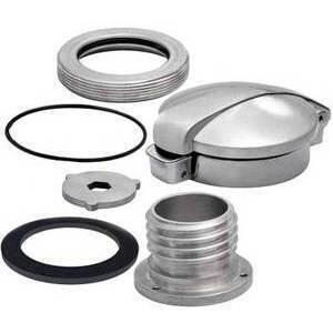 Tappo serbatoio per Triumph Bonneville Monza completo satinato