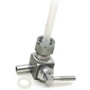 Fuel cock M16x1 side connection 8mm right alloy CNC