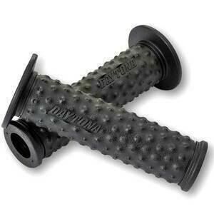 Coppia manopole Daytona GGD-Kani 22mm forate nero