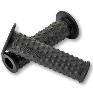 Coppia manopole Daytona GGD-Kani forate 22mm nero