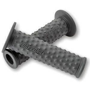 Coppia manopole Daytona GGD-Kani 22mm forate grigio