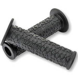 Coppia manopole Daytona GGD-Sakura forate 22mm nero