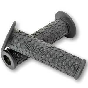 Coppia manopole Daytona GGD-Sakura 22mm forate grigio