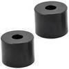 Coppia spessori rialzo riser manubrio 28.5mm LSL 25mm nero