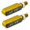 Coppia frecce led Highsider Bronx oro fumè