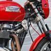 Piastra portablocchetto di accensione per Triumph Bonneville grigio - Foto 2