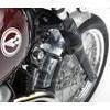 Piastra portablocchetto di accensione per Triumph Bonneville nero - Foto 2