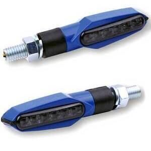 Coppia frecce led Multi blu fumè