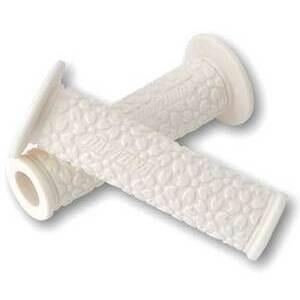 Coppia manopole Daytona GGD-Sakura 22mm forate bianco