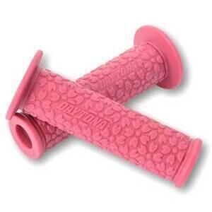 Coppia manopole Daytona GGD-Sakura 22mm forate rosa
