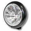 Faro anteriore 7'' Highsider Voyage H-D Style full led attacco basso nero opaco - Foto 2